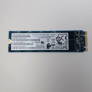 【動作確認済】SanDisK M.2 SSD SD9SN8W-128G-1006 SSD 128GB 使用時間 1238ｈ パソコン⑪