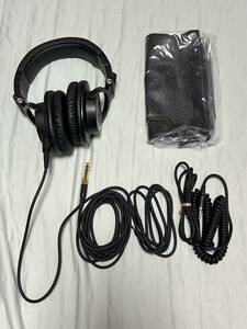 audio-technica ATH-M50x ブラック オーディオテクニカ ヘッドフォン 付属品 箱付き