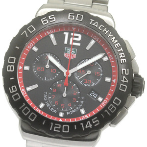 タグホイヤー TAG HEUER CAU1116 フォーミュラ1 クロノグラフ クォーツ メンズ 良品 _847339