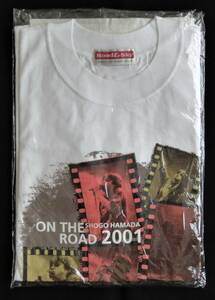 ★浜田省吾★ 超貴重 新品未使用 ON THE ROAD 2001 ツアーグッズ 白 Tシャツ