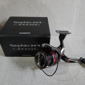 SHIMANO シマノ 21 SEPHIA セフィア XR C3000SHG スピニングリール 純正ハンドルノブ付き