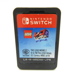 T1837☆任天堂 スイッチ【レゴ(R)ムービー2 ザ・ゲーム】ソフトのみ NINTENDO SWITCH 動作確認済 中古品