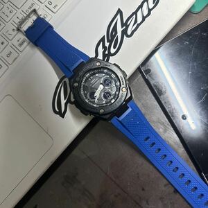 CASIO G-SHOCK［5524]GST-W300G 7NOJN5 002a32・・タフソーラー　電池はいりません20BAR 腕時計 美品　