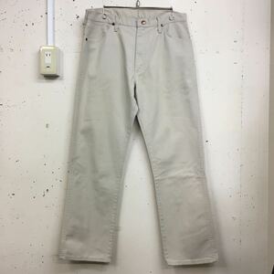 (k) 70s 70年代 wrangler ツイルパンツ USA製 01 3TWHE 42TALON w36 アイボリー スラックス ビンテージ 