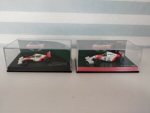 MINICHAMPS ミニチャンプス 1/87 McLaren MP4/5B WORLD CHAMPION 1990 1/64 McLaren 4/8 FORD A.SENNA アイルトン・セナ　F1 ミニカー