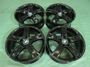 新品 PORTO 艶ありブラック&ブリヂストン ALENZA 225/50-18 BMW・X1（F48）、X2（F39） 4本セット