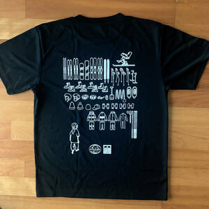 レア SIA(日本プロスキー教師協会) 2023年志賀高原開催記念Tシャツ ブラック Lサイズ 速乾 未使用