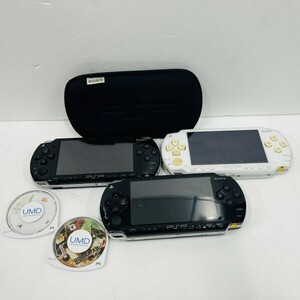 T101-I57-1357 PSP 本体 3点セット PSP-1000 PSP-2000 ソフト付き ゴッドイーター バースト 俺の妹がこんなに可愛いわけがない ゲーム機