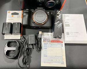 超美品　ショット数 851枚　SONY α7 III ボディ ミラーレス一眼 ILCE-7M3 ソニー　おまけ付き