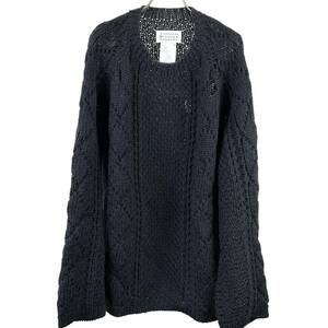 Maison Margiela (メゾン マルジェラ) Weave Longsleeve Knit 21AW (black)