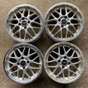 RACING PIAA アルミホイール 4本セット 15×5J +45 4穴 PCD100 ミラジーノ N-BOX ムーヴ エブリィ タント スペーシア ハイゼット 軽自動車