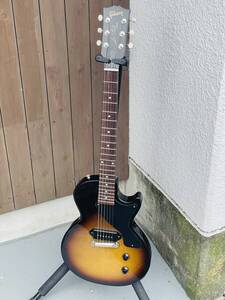 美品 ギブソン★Gibson USAレスポールジュニア ★レスポールJr★LPJR00VTNH1★LES PAUL JUNIOR 2024年 音出し 現状品 管(TEHK879043