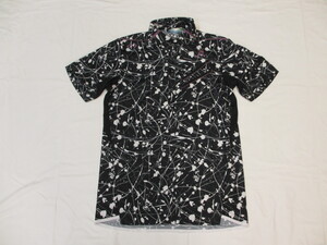 オークリー　ＳＫＵＬＬ　ＡＵＲＯＲＡ　ＣＡＬＬＩＧＲＡＰＨＩＣ　ＳＨＩＲＴＳ　ＦＯＡ４０2４８１　(ＢＬＡＣＫ ＰＲＩＮＴ)　ＸＬ