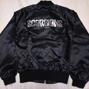 古着★ヴィンテージ★MA1タイプ★春秋用ジャケット★スコーピオンズ★SCORPIONS #メタルTシャツ #フライトジャケットタイプ