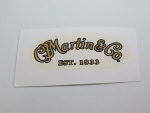 C.F.Martin マーチン ロゴ デカール 縁取りあり #DECAL-MARTIN-LOGOB