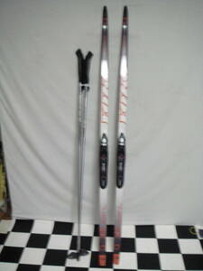 クロスカントリー スキー YOKO 160cm ストック 130cm NNN規格 ウロコ付