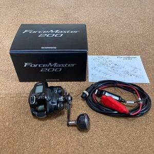 シマノ 21フォースマスター 200 No.04258 美品 電動リール ForceMaster