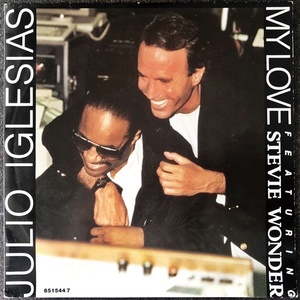 【Disco & Soul 7inch】Julio Iglesias Featuring Stevie Wonder / My love 