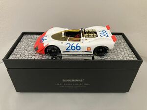 ミニチャンプス1/18 Porsche 908/02 Spyder タルガフローリオ’69ポルシェ