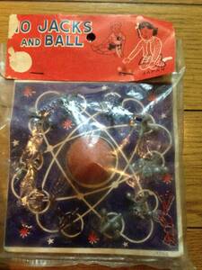 懐かし玩具 昭和の玩具 10JACKS AND BALL 日本製 ボーリング的なゲーム 新品 未使用 激レア ビンテージ アンティーク 昭和レトロ 当時物