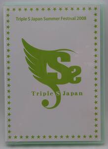 【新品】SS501 DVD「Triple S Japan Summer Festival 2008」検索：キム・ヒョンジュン ホ・ヨンセン キム・キュジョン パク・ジョンミン