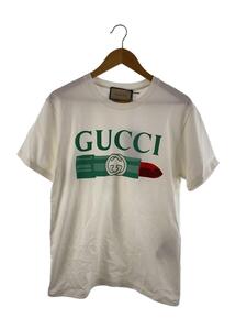 GUCCI◆Tシャツ/XS/コットン/WHT/717422XJFHT