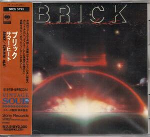 CD　国内盤　　ブリック/BRICK　　サマーヒート/SUMMER　HEAT　　レイパーカーJr　参加の　希少盤