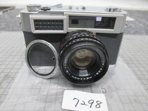 7298　 　　　　KONICA ＳⅡ KONISHIROKU HEXANON 1:2　f=48mm 