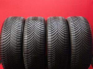 中古タイヤ 255/55R18 109W 4本セット ミシュラン クロスクライメート SUV MICHELIN CROSS CLIMATE SUV 9.5分山 トゥアレグ Q7