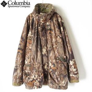 90s Columbia リアルツリー カモ MOSSY OAK アクティブ ジャケット L コロンビア ビンテージ 迷彩 D150-18-0081ZVW