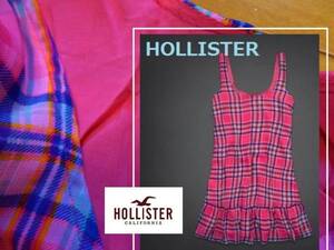 ホリスター ピンクワンピース【 身幅 約 ７５ cm 】ＨＯＬＬＩＳＴＥＲ