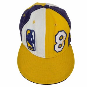 NEW ERA(ニューエラ) #8 KOBE NBA マルチカラー 6パネルキャップ メンズ 7 1/2 中古 古着 0228