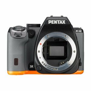 PENTAX デジタル一眼レフ PENTAX K-S2 ボディ (ブラック×オレンジ) K-S2 B(中古品)