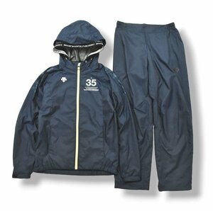 ★美品 デサント DESCENTE コズミックサーモ ウインド ブレーカー 上下 セットアップ M スポーツ 裏メッシュ ジャケット パンツ 保温★