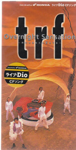 ◎CDシングル　trf　Overnight Sensation