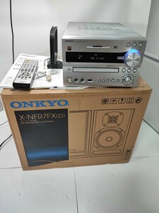 〓美品&完動品〓　ONKYO X-NFR7FX(D) CD/SD/USBレシーバーシステム、ハイレゾ対応、2019年製