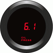 NEW★デジタルメーター新品-油圧計-Φ52mm-電気式★DIJITAL赤LED