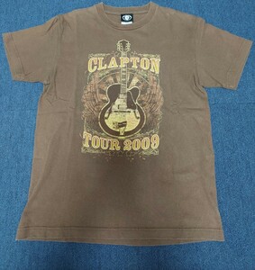 ★送料無料★エリッククラプトン Tシャツ Sサイズ 古着 eric clapton ジャパンツアー 2009 管34 ライブ ライヴ