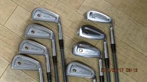 ヒロホンマ LB-737　 3456789S 　8本セット 　CAVITY　TOUR　S-2　フレックス　チタニウムカーボン　2星　中古