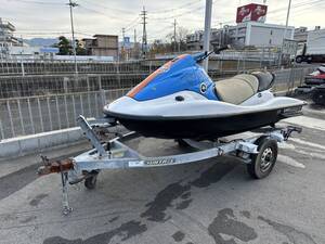 KAWASAKI★カワサキ★STX1100 DI★KAW1***K102☆書類無し★トレーラーセット(書類無し)★現状艇★1円スタート売り切りです♪♪