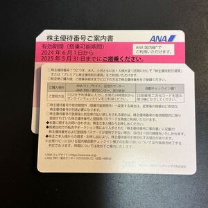 ANA 株主優待 2枚セット 普通郵便送料無料