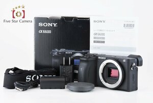 【中古】SONY ソニー α6600 ILCE-6600 ミラーレス一眼カメラ 元箱付き