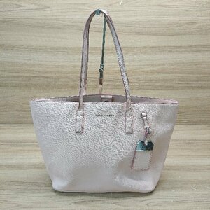 ◇ MARC JACOBS マークジェイコブス M0014110 レザー A4対応サイズ トートバック ピンク レディース E