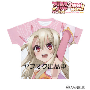 新品 アルマビアンカ プリズマ☆イリヤ ツヴァイ ヘルツ！ イリヤ フルグラフィックTシャツ ユニセックス Mサイズ プリズマイリヤ