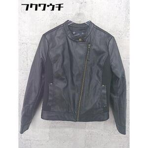 ◇ Sonny Label サニーレーベル URBAN RESEARCH 合成皮革 長袖 レザー ジャケット サイズ36 ブラック レディース