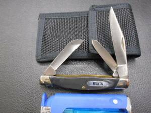 ナイフ　 折り畳みナイフ　BUCK バック ３０３　３枚刃