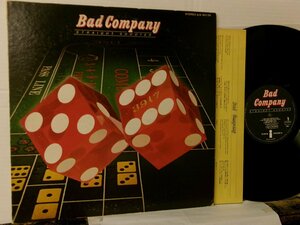 ▲LP BAD COMPANY バッド・カンパニー / STRAIGHT SHOOTER ストレイト・シューター 国内盤 東芝 ILS-80135◇r60217