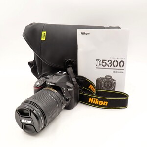 1円〜 Nikon ニコン D5300 デジタル一眼レフカメラ AF-S DX 18-140mm 1:3.5-5.6 G ED VR レンズ ケース付 通電未確認 y32-3350600【Y商品】