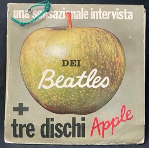 ★期間限定価格★V.A. / UNA SENSAZIONALE INTERVISTA DEI BEATLES + TRE DISCHI APPLE (EU ORIGINAL)