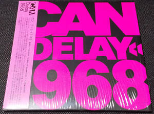 [帯付・紙ジャケ] CAN - Delay 1968 国内盤 Remastered CD P-Vine - PCD-22212 シュリンク 2006年 Holger Czukay, Damo Suzuki